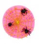 Паяжина с паяци мрежа с паяк силиконов молд форма за декорация торта фондан украса, снимка 1 - Форми - 28873081