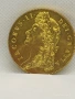 позлатена английска монета репродукция , снимка 2