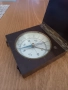 Античен компас в сгъваем дървен корпус, снимка 2