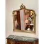 Огледало "Луи XV" (златно), снимка 1 - Огледала - 43939453