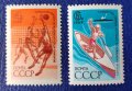 СА СССР, 1969 г. - пълна серия чисти марки, спорт, снимка 1 - Филателия - 37410118