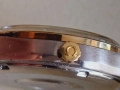 Мъжки Часовник Омега,злато стомана ,Omega Constellation-швейцарски електромеханичен часовник 1970, снимка 11