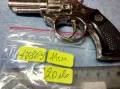 СТАРА КОЛЕКЦИОНЕРСКА ФИГУРАЛНА ГАЗОВА ЗАПАЛКА ПИСТОЛЕТЧЕ Тип РЕВОЛВЕР 47809, снимка 13