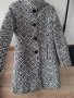 Палто черно и бяло вълна , снимка 10