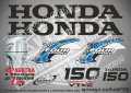 HONDA 150 hp Хонда извънбордови двигател стикери надписи лодка яхта