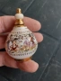 Старо уникално шишенце за парфюм - порцелан, снимка 2