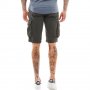 МЪЖКИ КЪСИ ПАНТАЛОНИ – Crosshatch Norbury Twill Cargo Shorts Raven; размер: W30, снимка 2