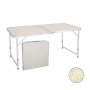 Сгъваема алуминиева маса за пикник и къмпинг, 120 х 60 см