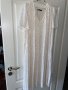 Елегантна нова романтична плисирана дълга нежна бяла рокля Zara , снимка 6