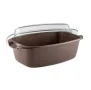 Съд за печене с капак - 32x8cm, 4.8L, шоколад,  лят алуминий, снимка 5