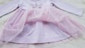 Бебешка рокля с тюл Еднорог 4-6 месеца, снимка 2