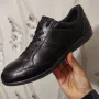 Кожени Обувки ECCO LACE  номер 45, снимка 9