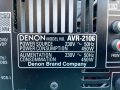 Отличен ресивър DENON AVR-2106 7х100W, снимка 11