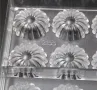 3d 18 бр цвете кошничка пластмасова форма Поликарбонатна отливка калъп за Шоколадови бонбони, снимка 3