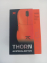 Геймърска мишка Lamzu x Fnatic THORN 4K Special Edition, 52 гр, оранжева, снимка 1