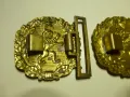 Бронзова тока за военен параден колан 2 бр, снимка 4