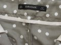  Дамски панталон в сив цвят ня точки ZARA размер М, нов, снимка 6