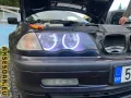 Ангелски очи многоцветни RGB LED Фарове Angel Eyes DRL за кола пръстени 4x131 mm за BMW, снимка 13