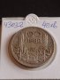 Сребърна монета 100 лева 1937г. Царство България Цар Борис трети 43032