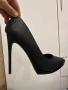 Черни обувки на ток, снимка 4