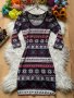 Коледна рокля Теранова, снимка 1 - Рокли - 38297016