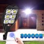 2022 2400W със Стойка Соларна Лампа Лампи Прожектор соларен Cobra