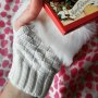 Дамски ръкавици без пръсти,  с еко пух , снимка 3