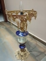 Стара порцеланова лампа , снимка 12