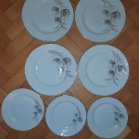 порцеланови чинии "Китка ", снимка 1 - Чинии - 43856094