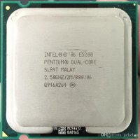 Процесор  Intel® Pentium® Processor E5200 2M Cache, 2.50 GHz, 800 MHz FSB сокет 775, снимка 1 - Процесори - 27842323