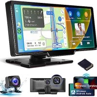 Нова 9.3 инча Безжичен Carplay Android GPS Навигация & DVR Камера Кола, снимка 1 - Аксесоари и консумативи - 43086218
