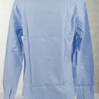 Мъжка памучна риза в светлосиньо Jimmy Sanders - XL, снимка 3 - Ризи - 43084893