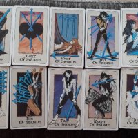 Londa Tarot - феноменална таро колода с 79 карти и хартиена книжка, 12см х 7см, снимка 14 - Други игри - 32863535