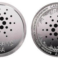 Кардано АДА монета / Cardano ADA Coin ( ADA ) - Silver, снимка 1 - Нумизматика и бонистика - 39115978