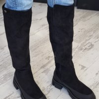 ЗИМНА ПРОМОЦИЯ -20% на Модни дамски ботуши малко под коляното , снимка 2 - Дамски ботуши - 38998679