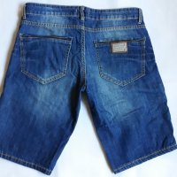 Мъжки къси дънкови панталони Philipp Plein размер 32 , снимка 2 - Къси панталони - 37445599