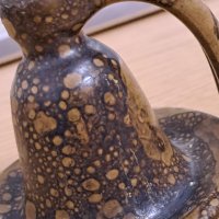 Винтидж керамичен свещник , снимка 4 - Антикварни и старинни предмети - 43244762