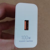 Зарядно Huawei SuperCharge 100w, снимка 2 - Оригинални зарядни - 42999522