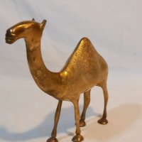 Месингова статуетка камила, снимка 6 - Декорация за дома - 37736576