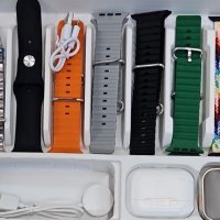 Смарт часовник P9 със слушалки и 7 различни каишки , снимка 3 - Мъжки - 42951036
