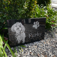 Персонализирана надгробна плоча за домашни любимци със снимка, снимка 1 - За кучета - 44884125