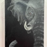 Картина “Слон”, снимка 1 - Картини - 43824937