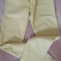 Жълти дънки Зара 11-12г, снимка 1 - Детски панталони и дънки - 32955825