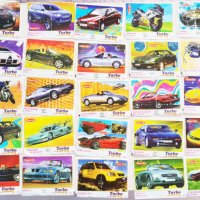 Картинки от дъвки Turbo Super, Турбо супер пълен лот 70 бр. серия (470-540), снимка 2 - Колекции - 32569760