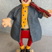 стара играчка клоунът цигулар, снимка 2 - Антикварни и старинни предмети - 40461013