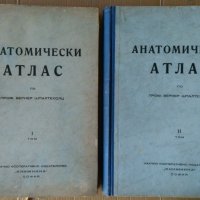 Анатомически атлас по Вернер Шпалтехолц 1 и 2 том , снимка 1 - Специализирана литература - 38095365