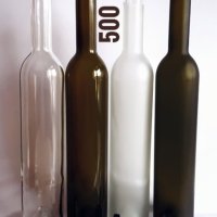 Стъклени бутилки за ракия + тапи и винтови капачки, снимка 17 - Буркани, бутилки и капачки - 6837546