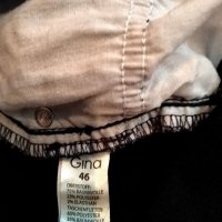 Тъмни спортни дънки без закопчаване,Gina,XL, снимка 4 - Дънки - 39813346