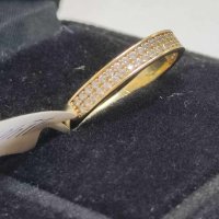 Нов Златен пръстен-1,83гр/14кр, снимка 4 - Пръстени - 43447090