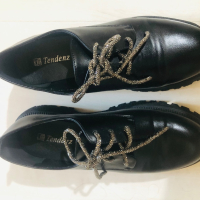 Дамски черни обувки, снимка 3 - Дамски елегантни обувки - 44909509
